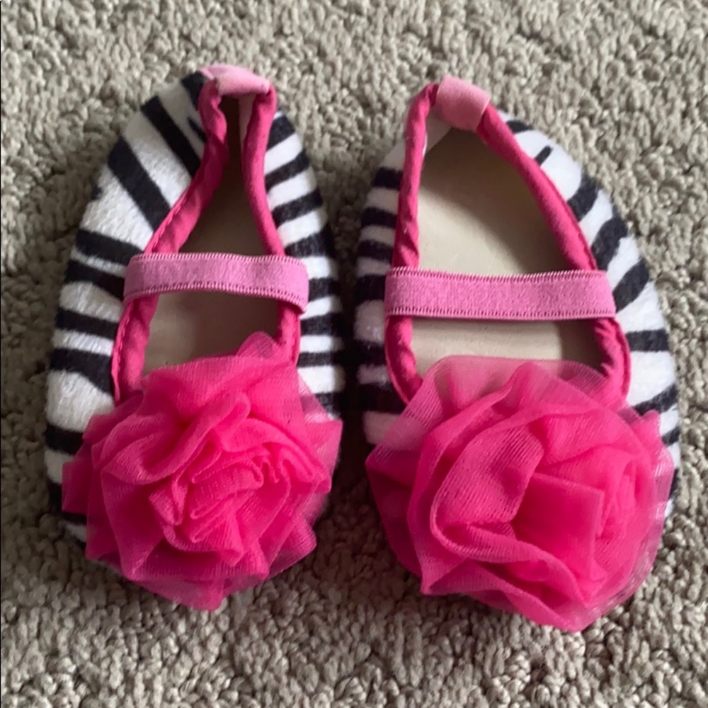 Baby zebra shoes
